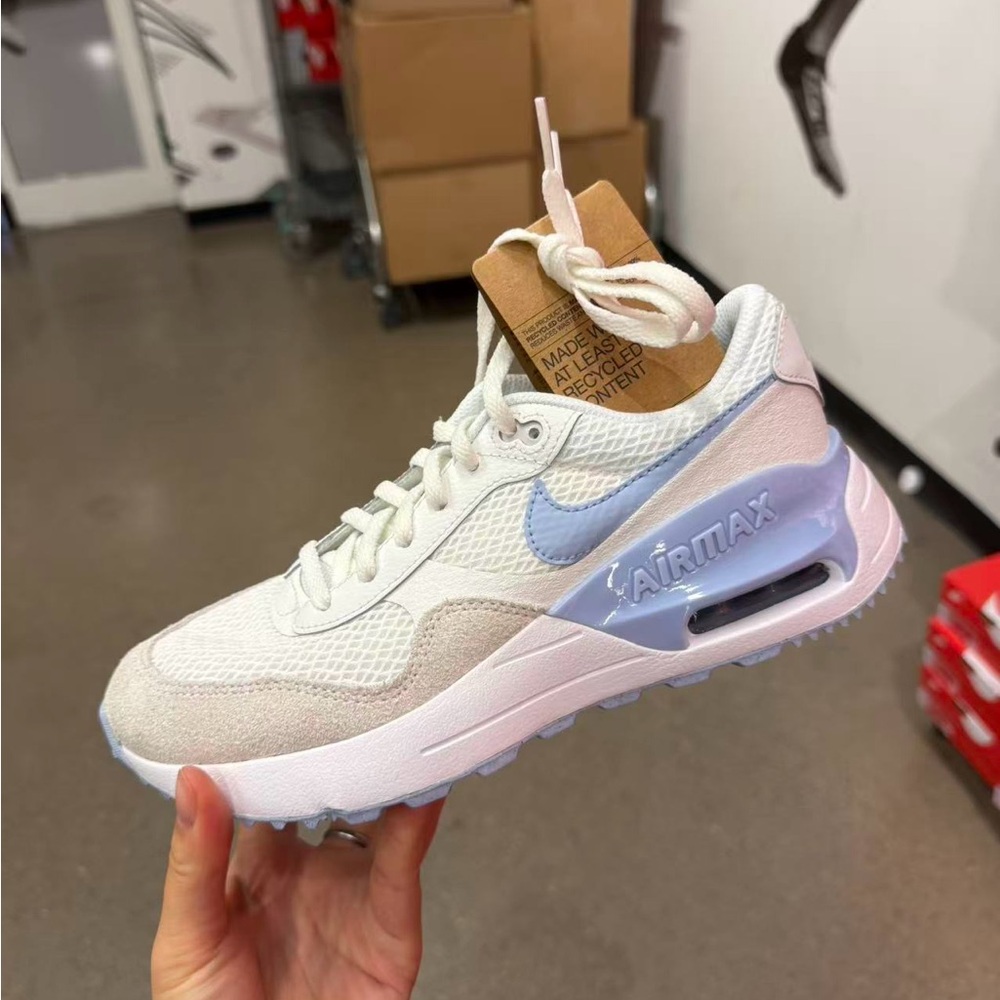 Brand New! Nike’s Youth Blue And White Shoes!
